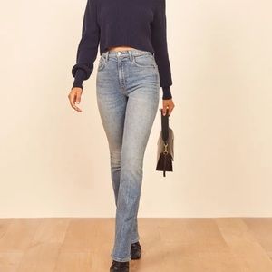 Reformation Peyton High Rise bootcut Jean